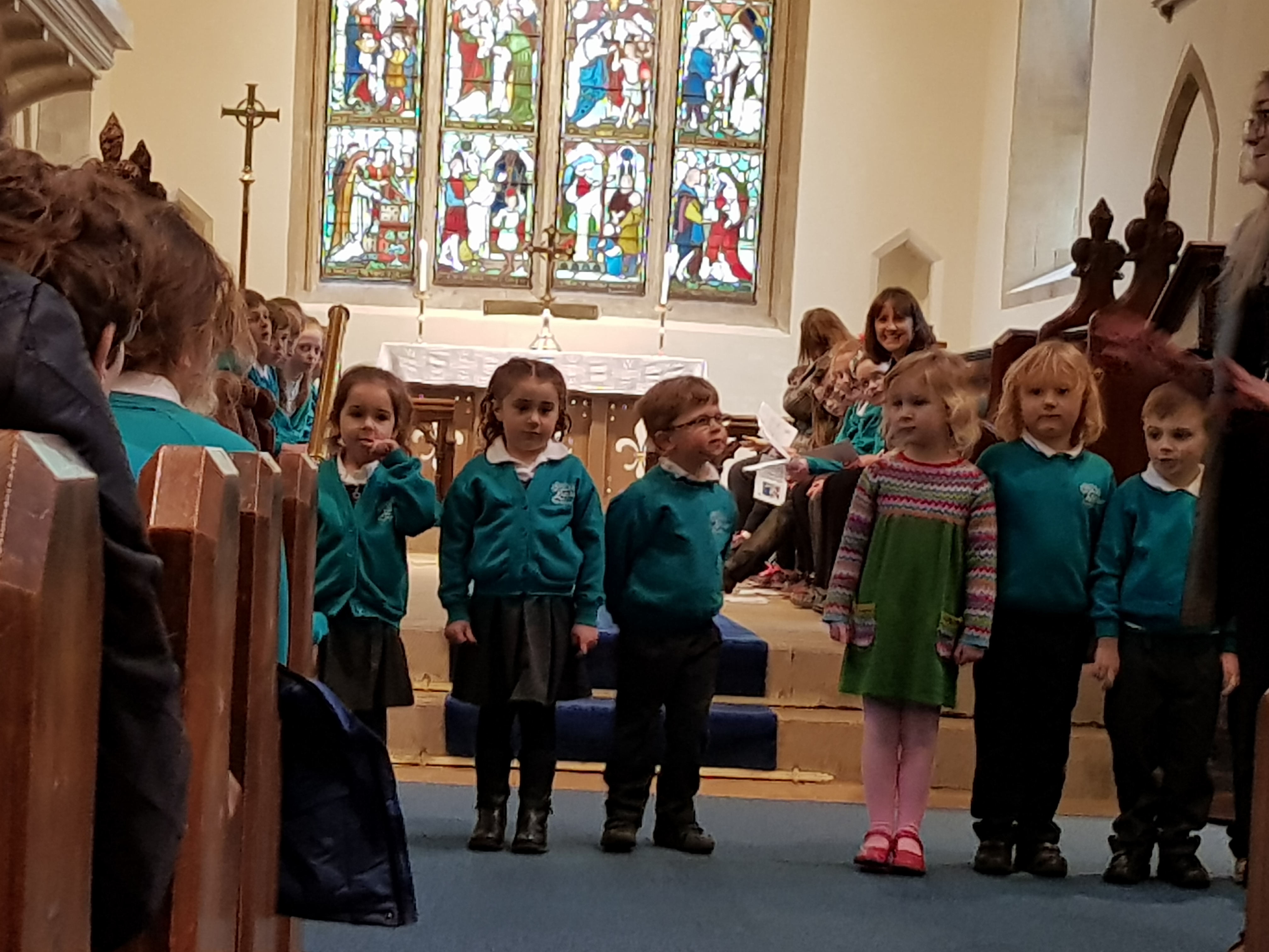 Easter school service