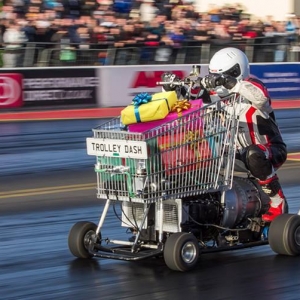 Fastest shopping trolley